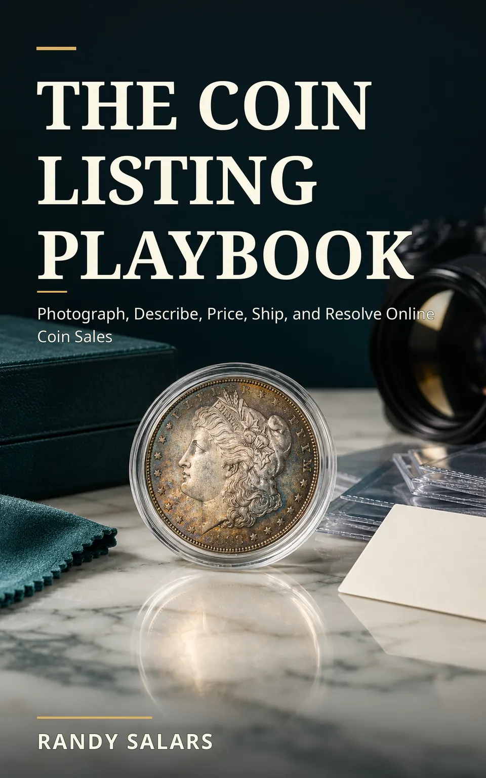 Cover of The Coin Listing Playbook by Randy Salars