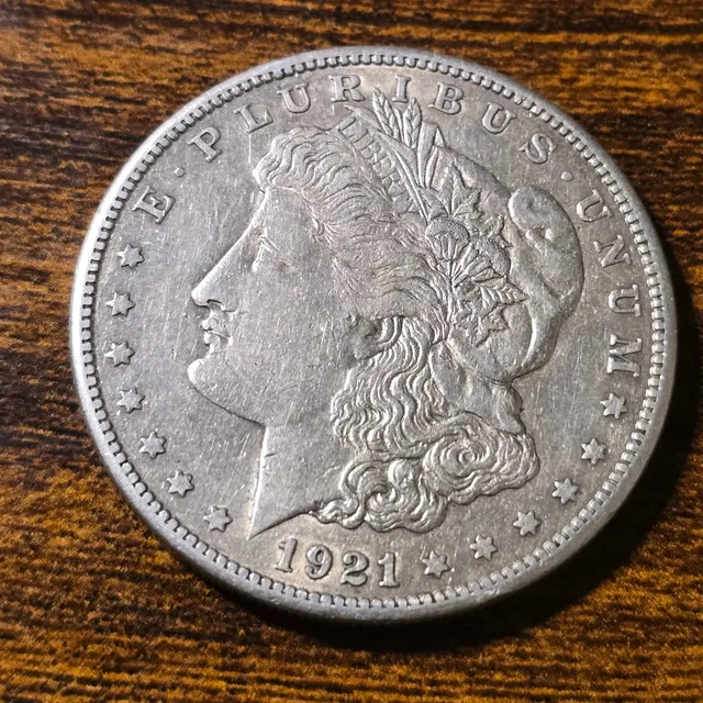 1921-S Morgan Silver Dollar 90% Silver Raw US Coin Circulated Collector Coin, view 1