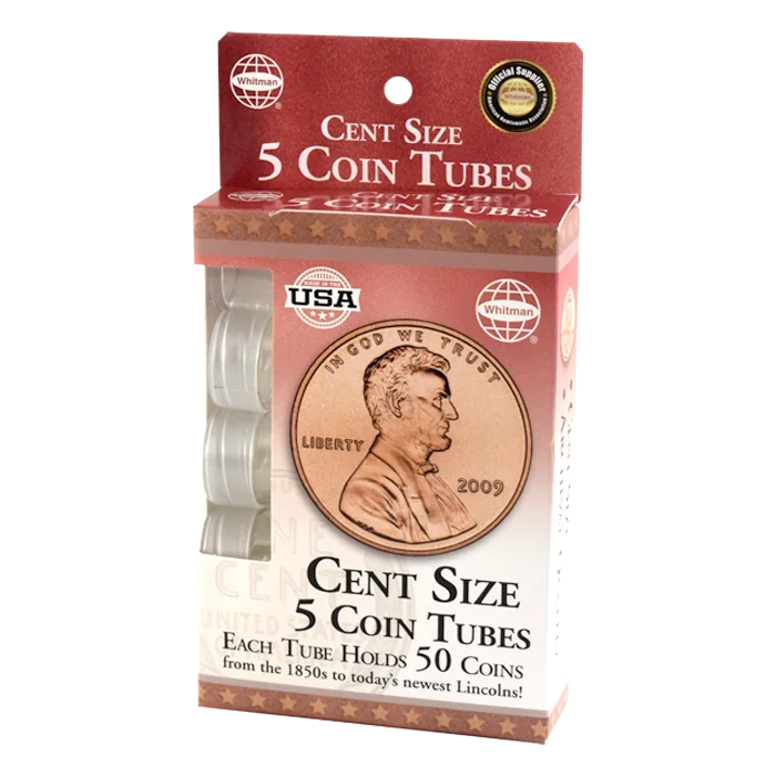 5 Round Coin Tube - Cent