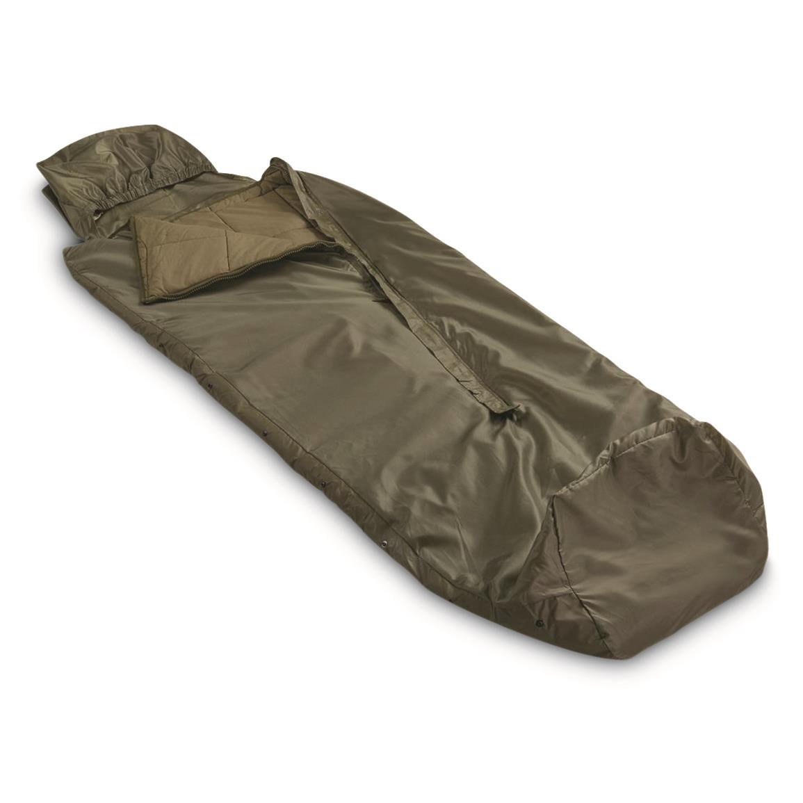 French Military Surplus Sleeping Bag, New
