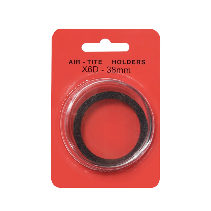 Air Tite Ring Fit High Relief 38mm Retail Package Holders - Model X6D