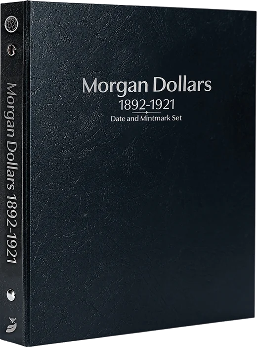 Morgan Dollars 1892-1921, Date & Mintmark Set P, D, CC, O & S (Black)