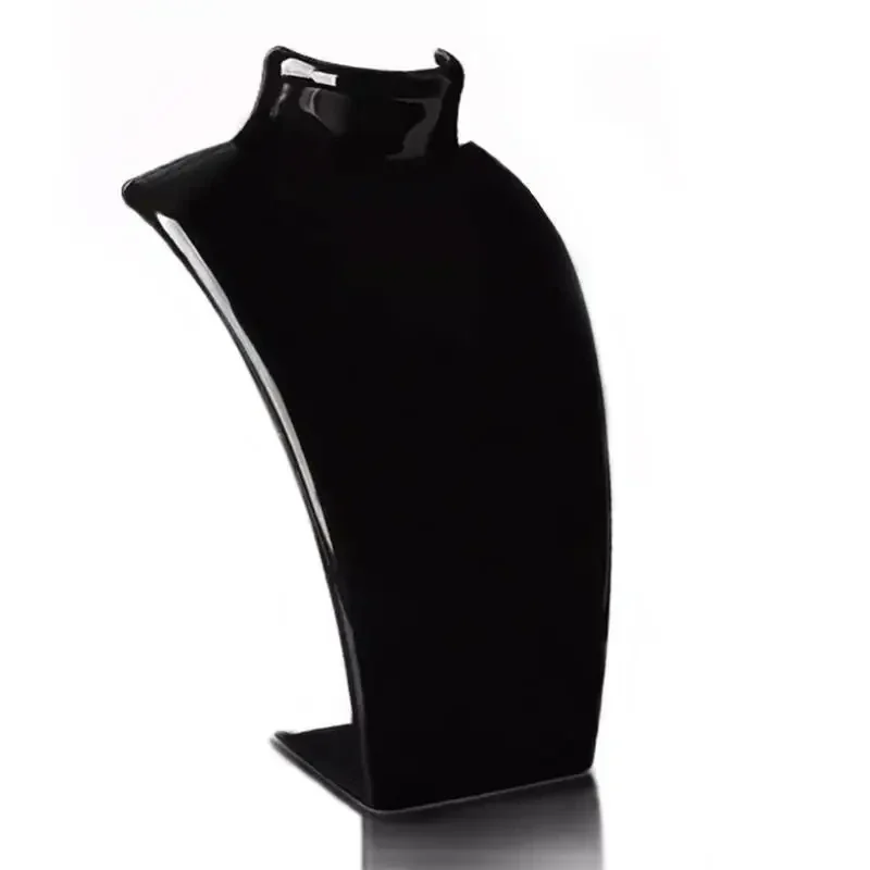 Acrylic necklace display bust, 20 cm — representative supplier photograph