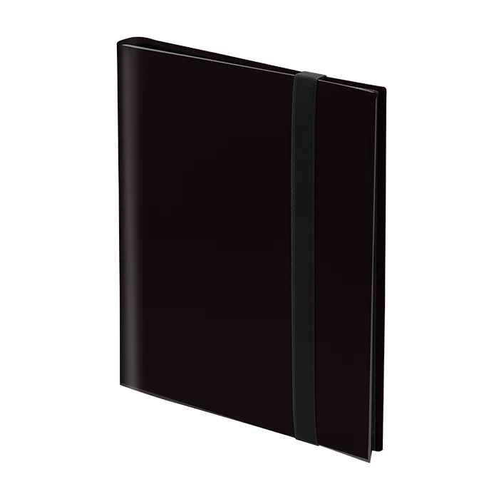9 Pocket Trading Card Folio - Black