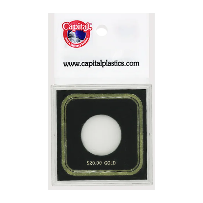 Capital Plastics VPX Coin Holder - Dollar 20 Gold