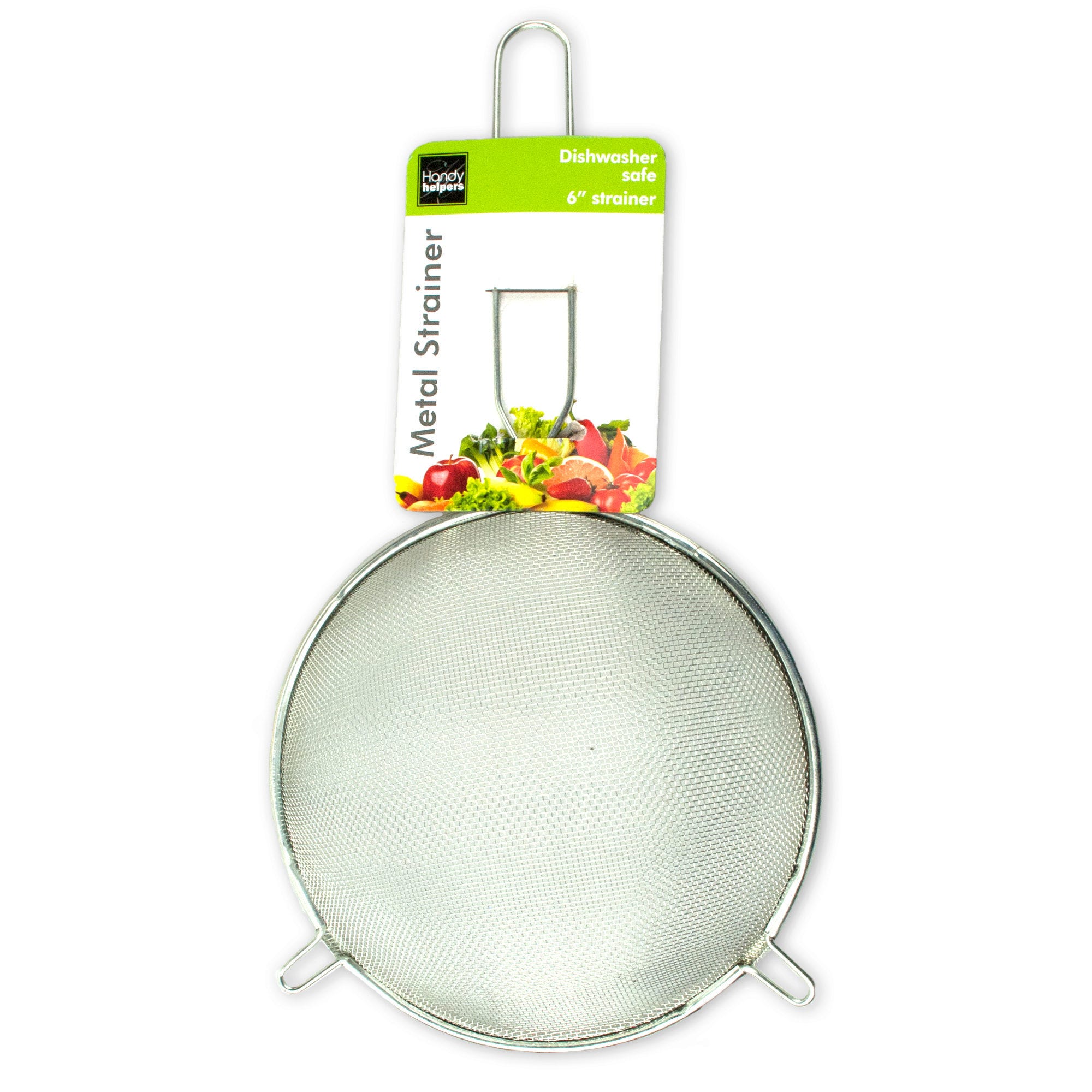 Bulk 24-Pack: Small Metal Strainer