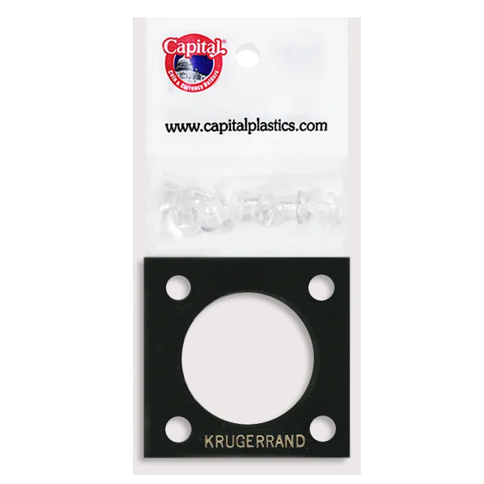 Capital Plastics 144 Coin Holder - 1 oz. Krug
