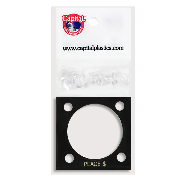 Capital Plastics 144 Coin Holder - Peace $
