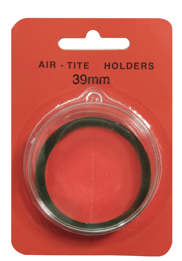 Air Tite 39mm Retail Package Holders - Holiday Ornament Green