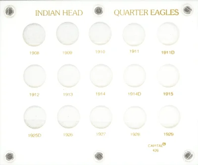 Indian Head Quarter Eagles (1908-1929)