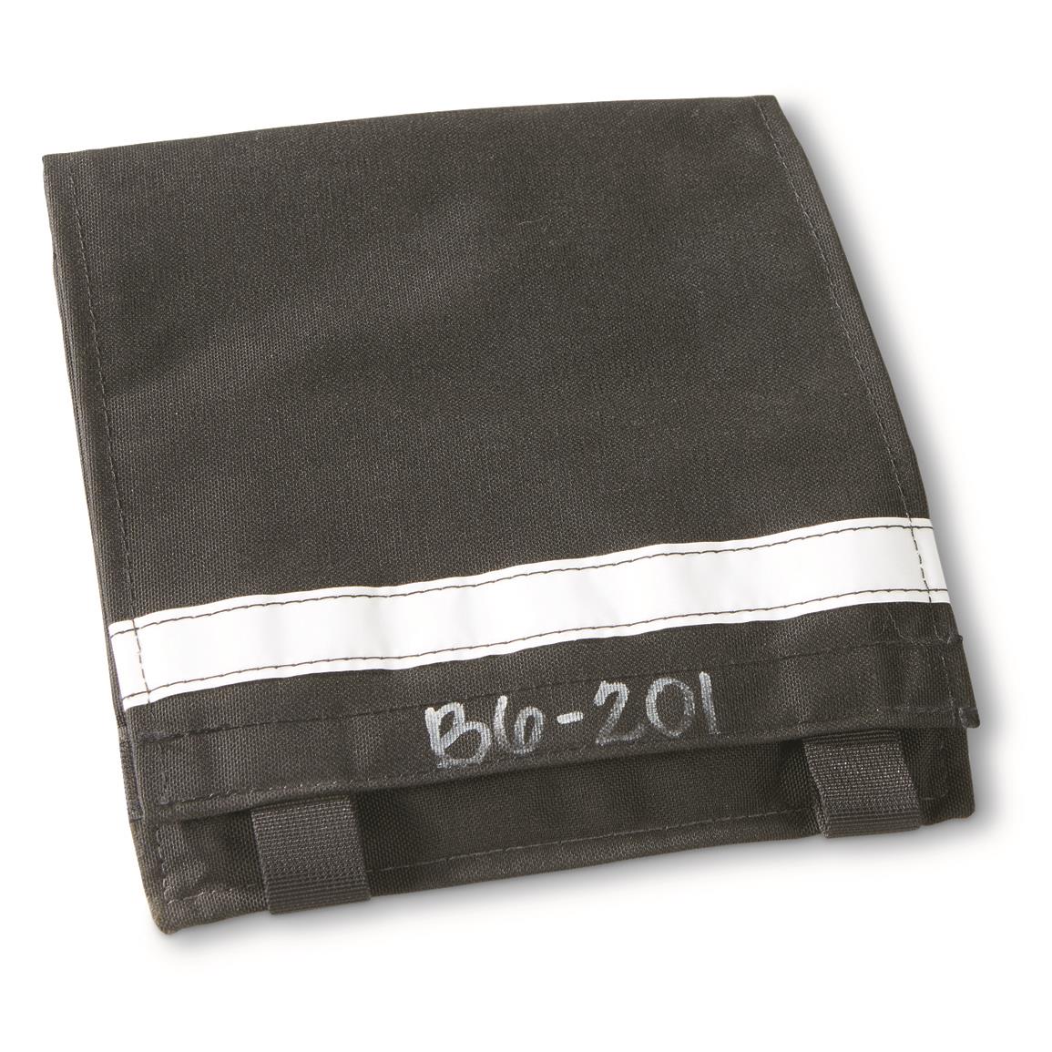 U.S. Military Surplus Large Carry Pouch with Reflective Stripe, New