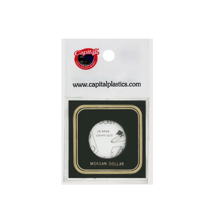 Capital Plastics VPX Coin Holder - Morgan Dollar