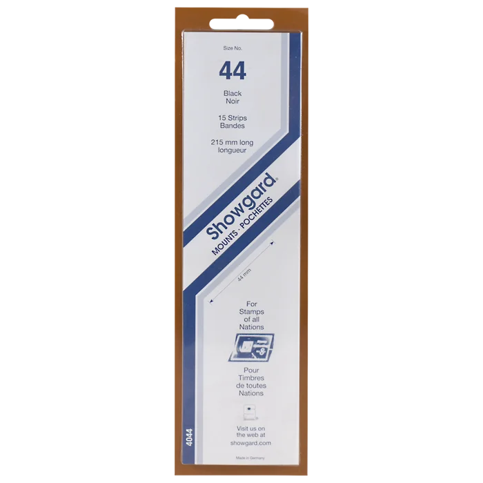 Showgard Mounts - 215mm Strips (Black) - 44x215mm