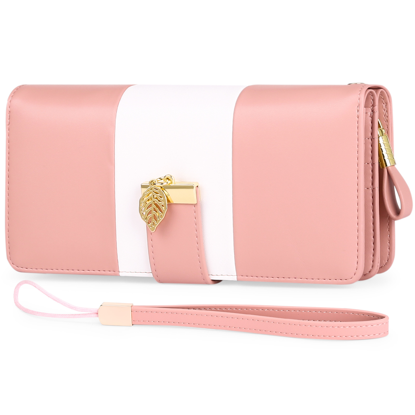Anti Theft Brush European And American Large Capacity Handbag — Pink