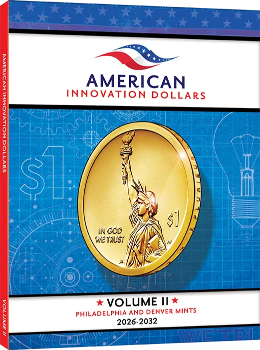 American Innovation Dollars Vol II Folder (2026 - 2032)
