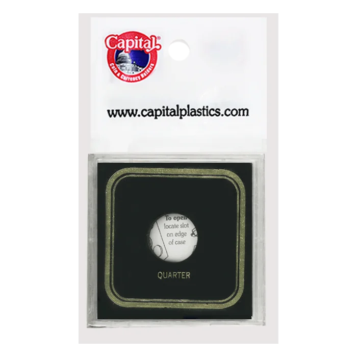 Capital Plastics VPX Coin Holder - Quarter