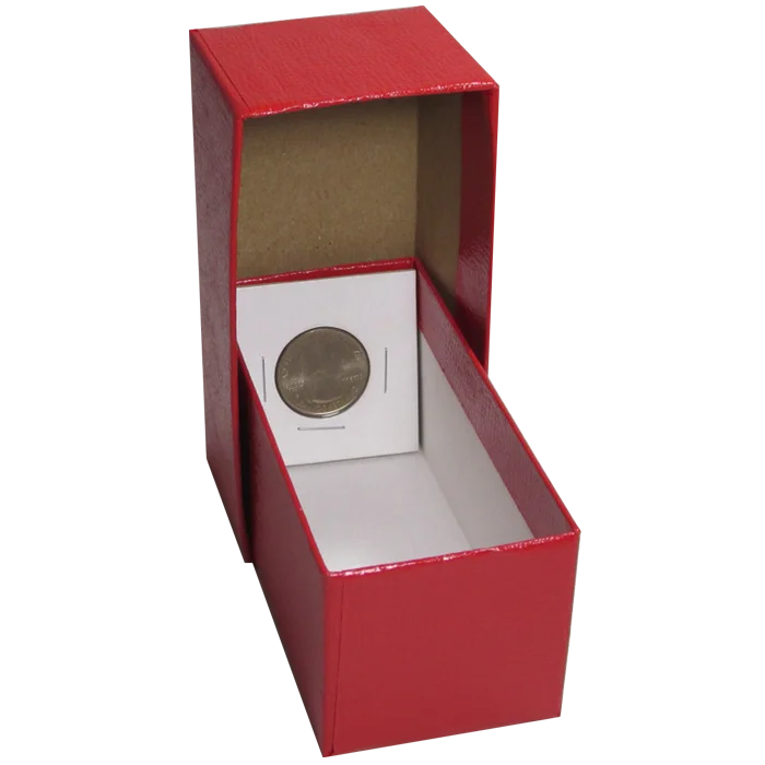 Single Row 2x2 Box - 4.5" - Red
