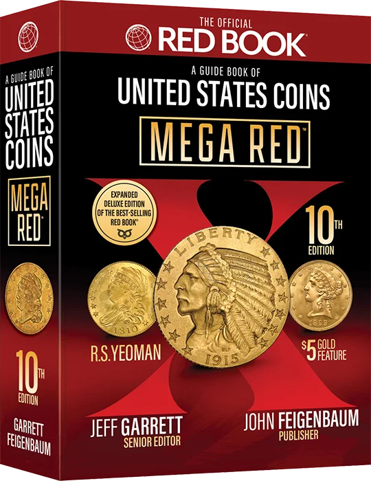 Mega Red: A Guide Book of United States Coins, Deluxe 10th Edition (Softcover)