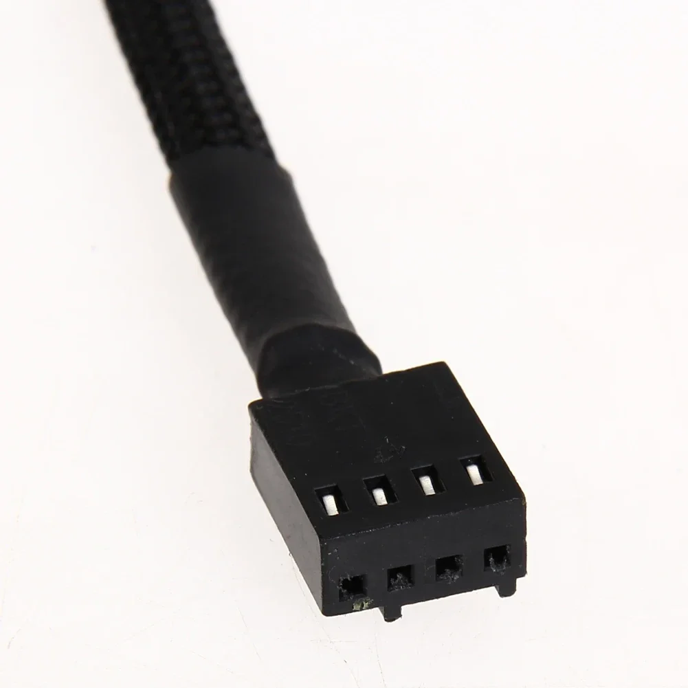 4-pin PWM fan extension cables, 26 cm, 5, 10 or 15 pack