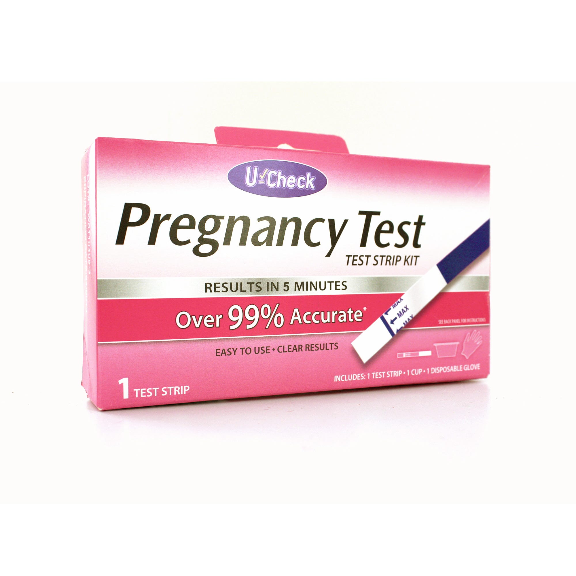 Bulk 24-Pack: U-Check Pregnancy Test Strip Kit