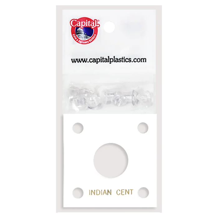 Capital Plastics 144 Coin Holder - Indian Cent