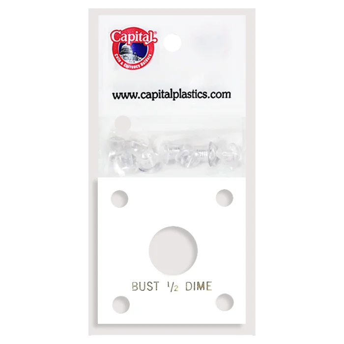 Capital Plastics 144 Coin Holder - Bust 1/2 Dime