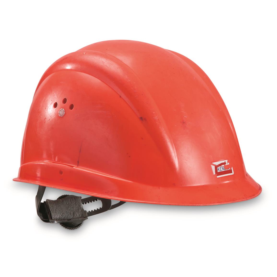 Austrian MIlitary Surplus Hard Hats, 2 Pack, Like New — Red / OSFM