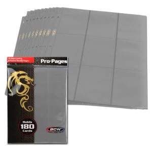 Side Loading 18-Pocket Pro Pages - Gray