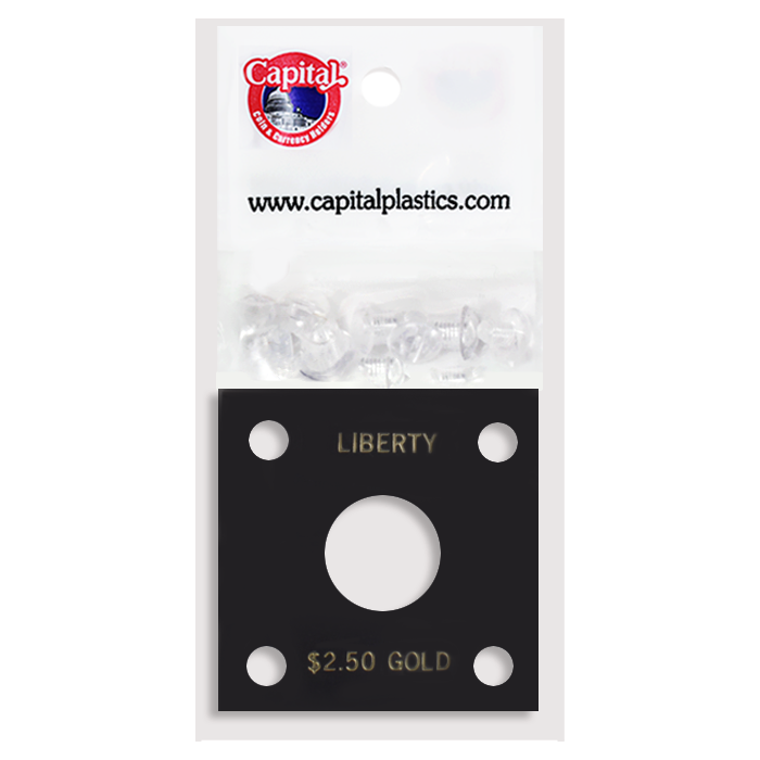 Capital Plastics 144 Coin Holder - SPECIAL ORDER 2x2 - $2.50 LIBERTY