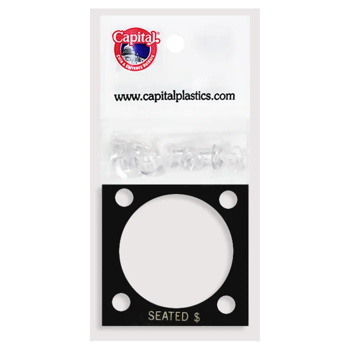 Capital Plastics 144 Coin Holder - Seated Liberty Dollar