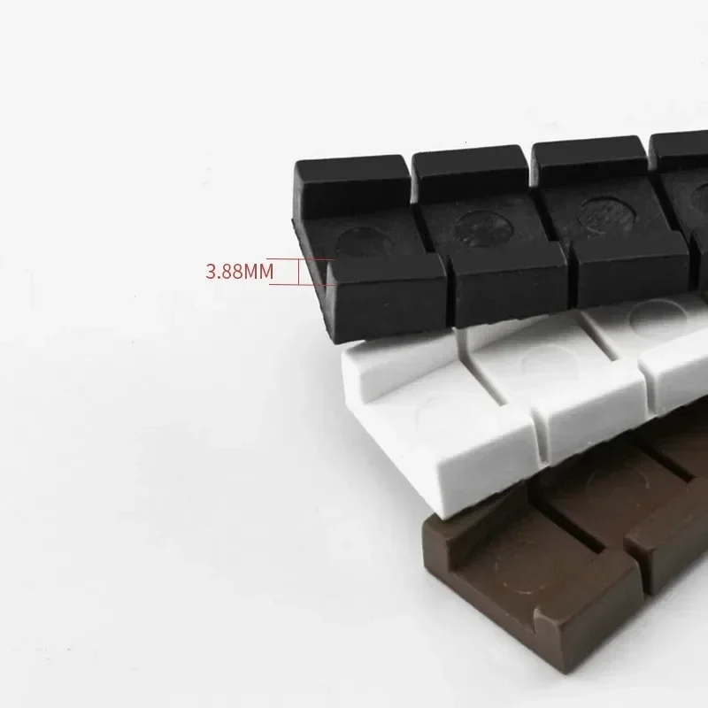 Stepped plastic furniture levelling shims, pack of 10 — representative supplier photograph