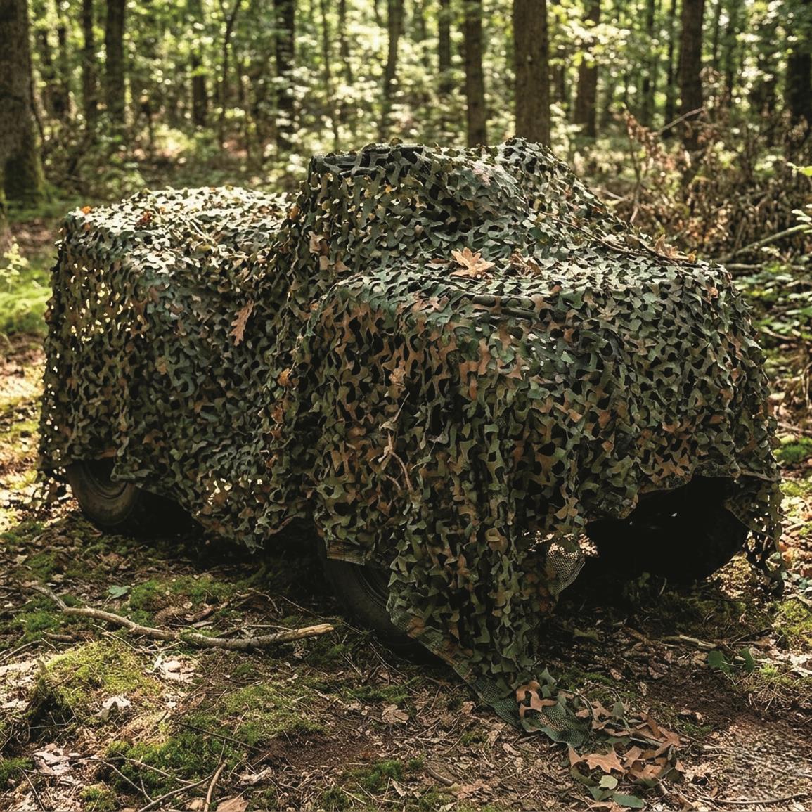 Camo Systems Flecktarn Camo Net, 19.7' x 7.8'