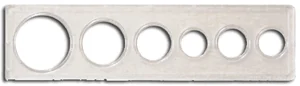 Whitman 2x7 Cent - Large Dollar Mint or Proof Set Holders 6 Hole - (25 pack)