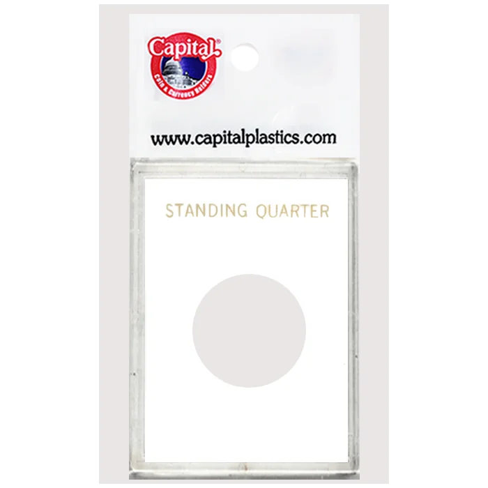 Capital Plastics Caps Coin Holder - Standing Liberty Quarter