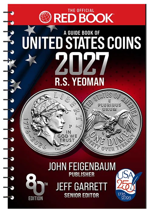 2027 Red Book Price Guide of United States Coins, Spiral