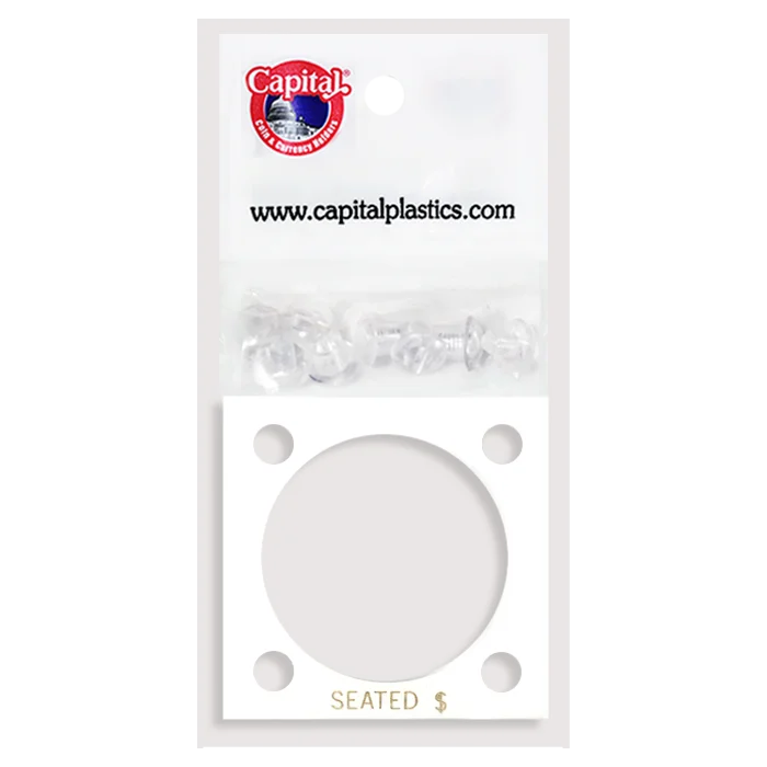 Capital Plastics 144 Coin Holder - Seated Liberty Dollar