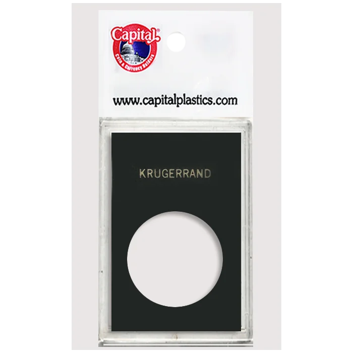 Capital Plastics Caps Coin Holder - 1 oz. Krug