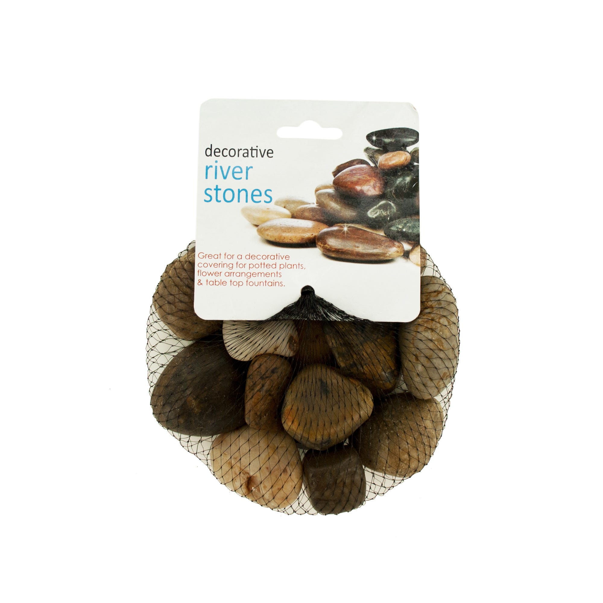 Bulk 36-Pack: Large Decorative River Stones