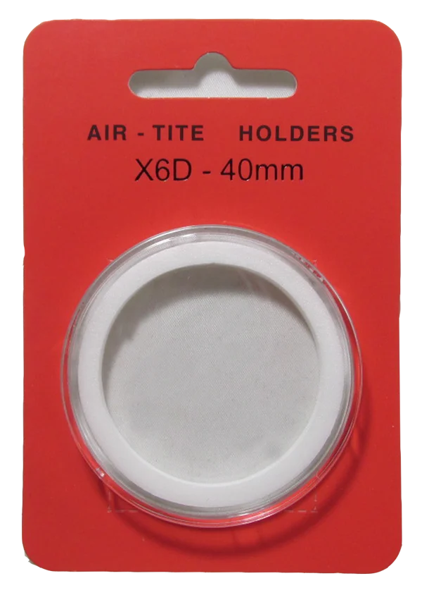 Air Tite Ring Fit High Relief X40mm Retail Package Holders - Model X6D