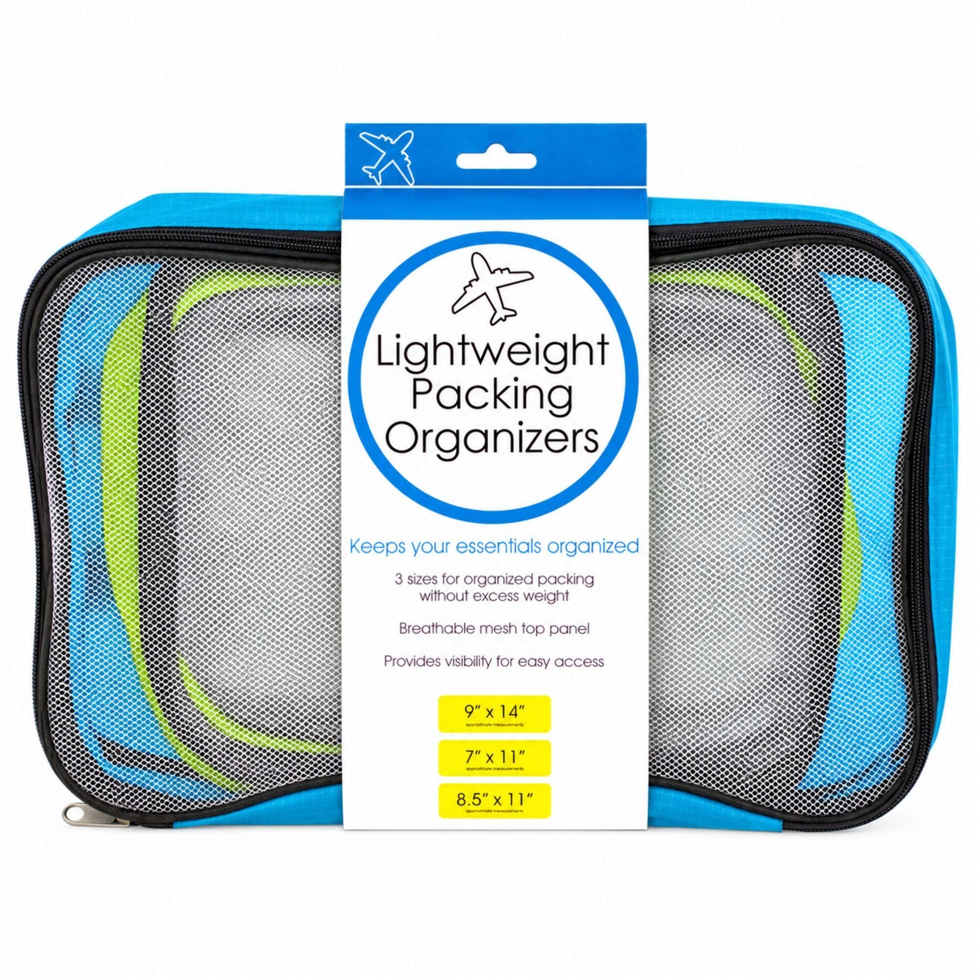 Lightweight Packing Organizers Set (pack of 4)
