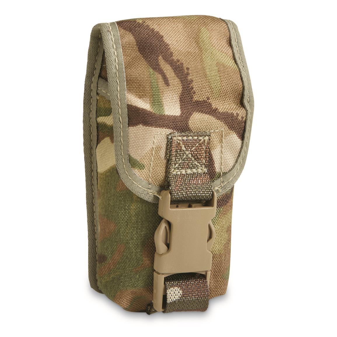 British Military Surplus Osprey MOLLE Grenade Pouch, Like New
