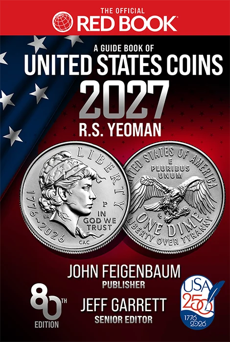 2027 Red Book Price Guide of United States Coins, Hardcover