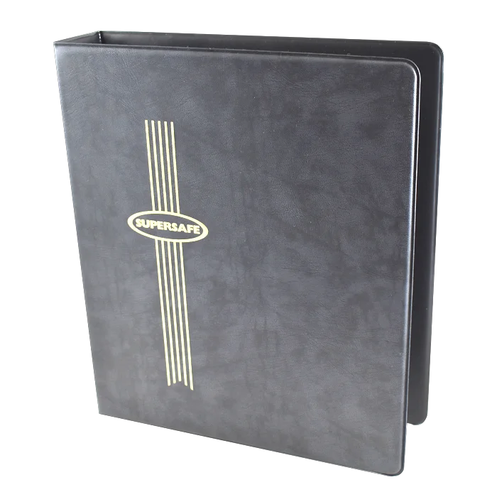 Standard Size Supersafe Binder- Grey