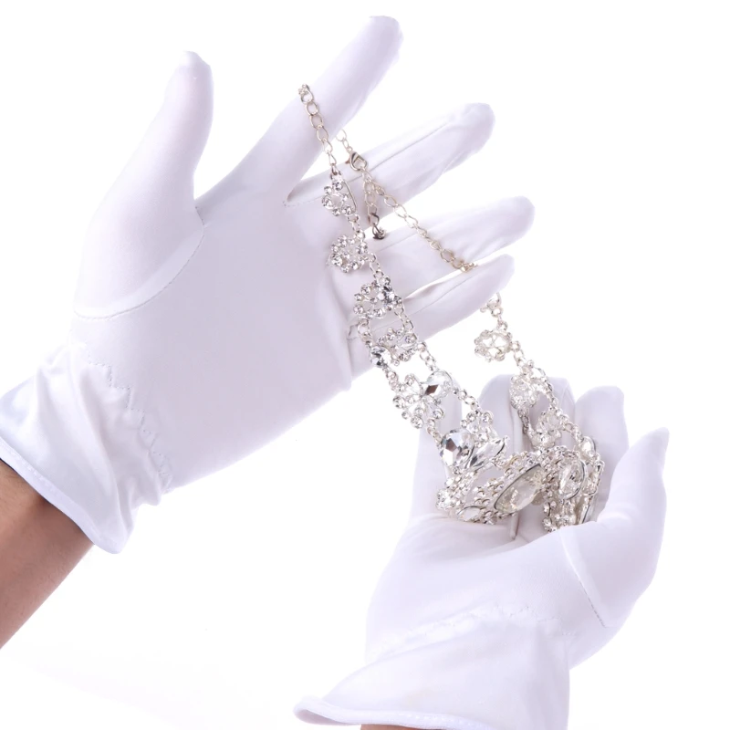 Wrist-length inspection gloves