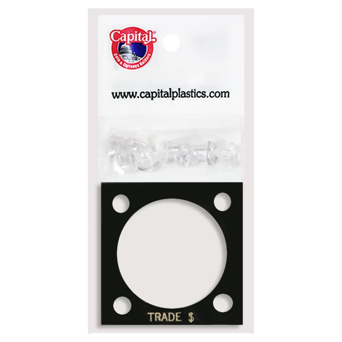 Capital Plastics 144 Coin Holder - Trade $