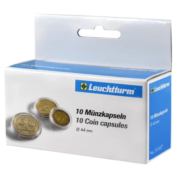 44mm - Coin Capsules (pack of 10)