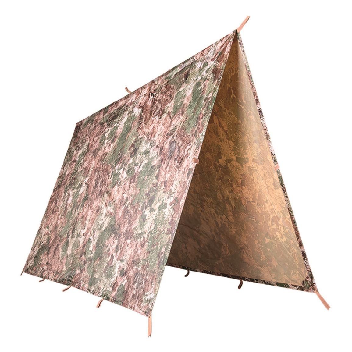 Mil-Tec Camouflage Tarp with Bag — Z2 (OCP)