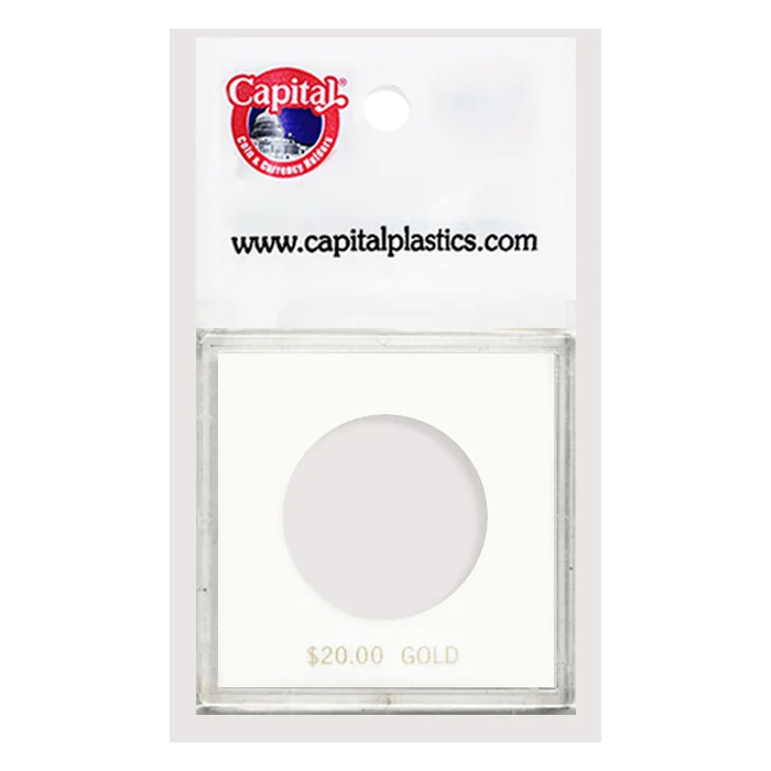 Capital Plastics Krown Coin Holder - $20 Gold