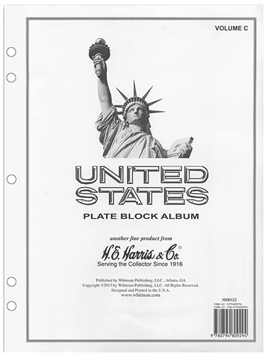 Plate Block Album Pages Vol. C (1989-2019)
