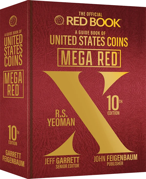 Mega Red: A Guide Book of United States Coins, Deluxe 10th Edition (Limited Release Hardcover)